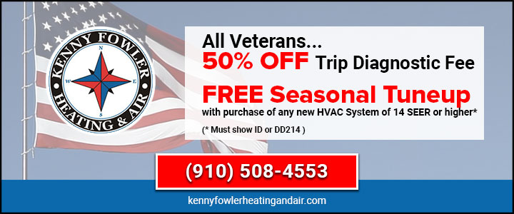 Special Offers from Kenny Fowler Heating & Air