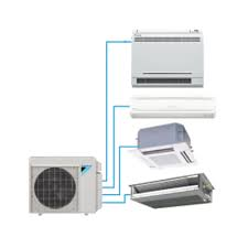 Multi Zone ductless heating cooling systems